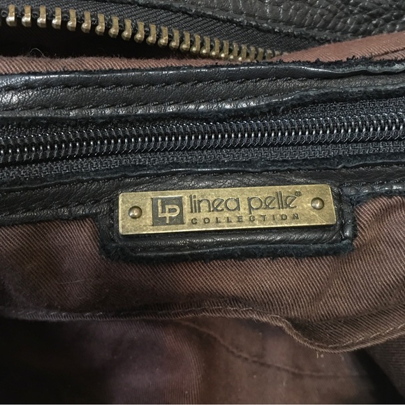 Linea Pelle Black Shoulder Bag - Picture 4 of 8